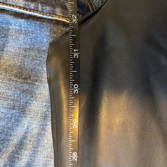 Toccin Iris Faux Leather Pants - Picture 8 of 13